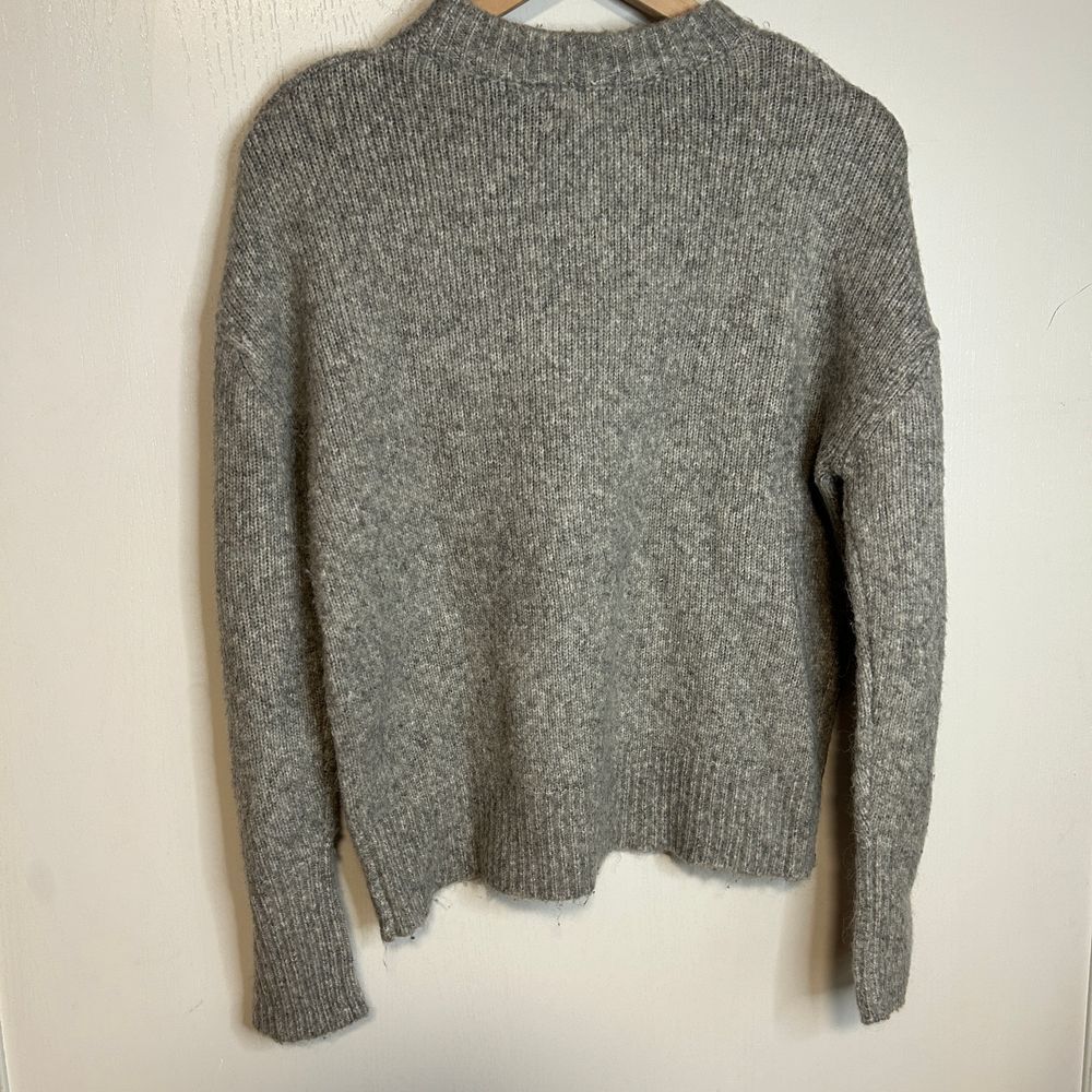 Old Navy Gray Knit Sweater Cozy Casual Women's Pullover Large A69